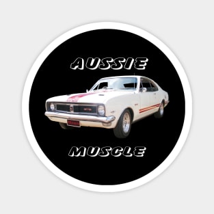 HT Monaro white Aussie Muscle Magnet